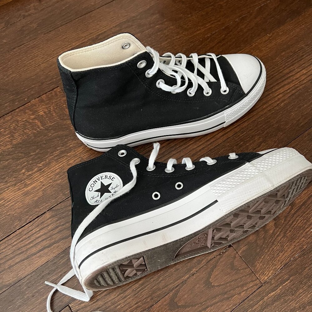 Converse Chuck Taylor All Star High-Top Platform Sneaker - Black